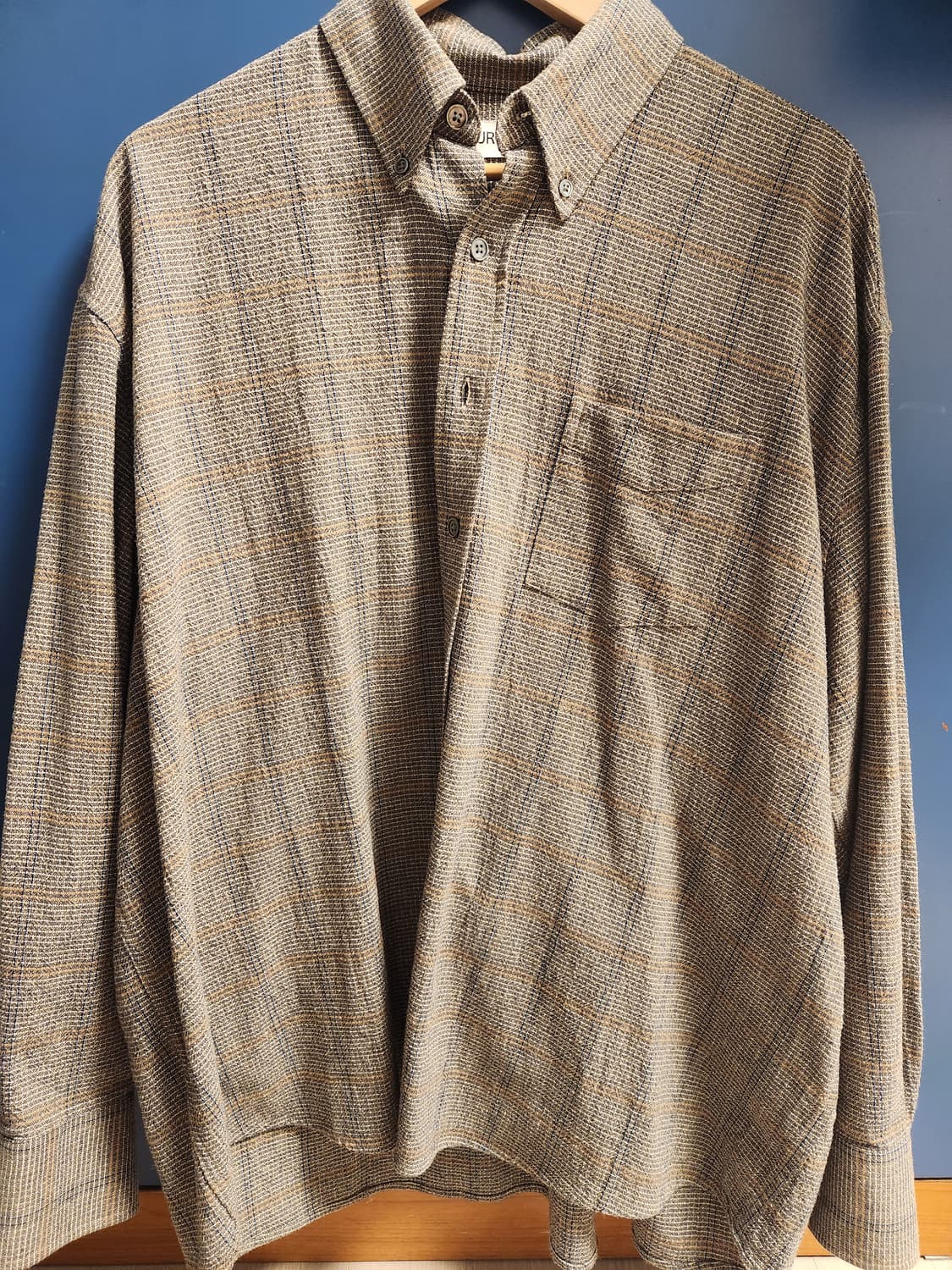 아워레가시 bd셔츠 아날로그 디소넌스 체크46 상품이미지1