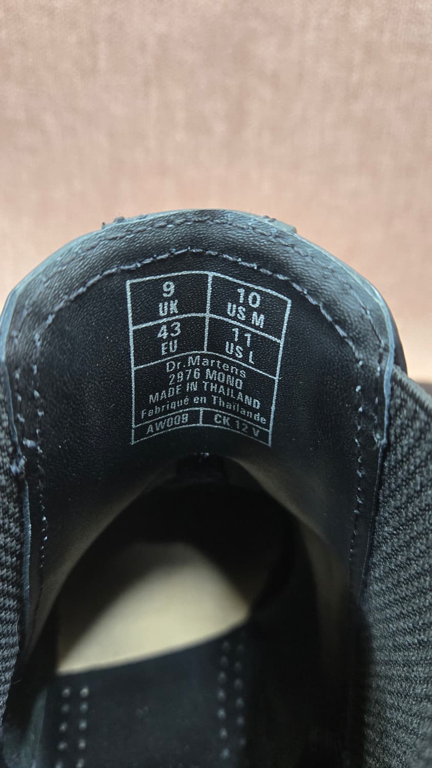 [정품] 닥터마틴 2976 모노 첼시부츠 (UK9/280) 상품이미지7