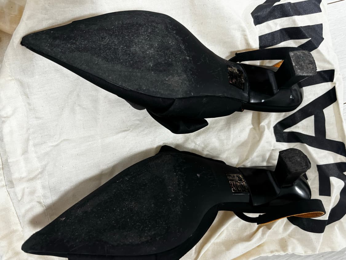 가니 ganni 리본 구두 37 상품이미지3