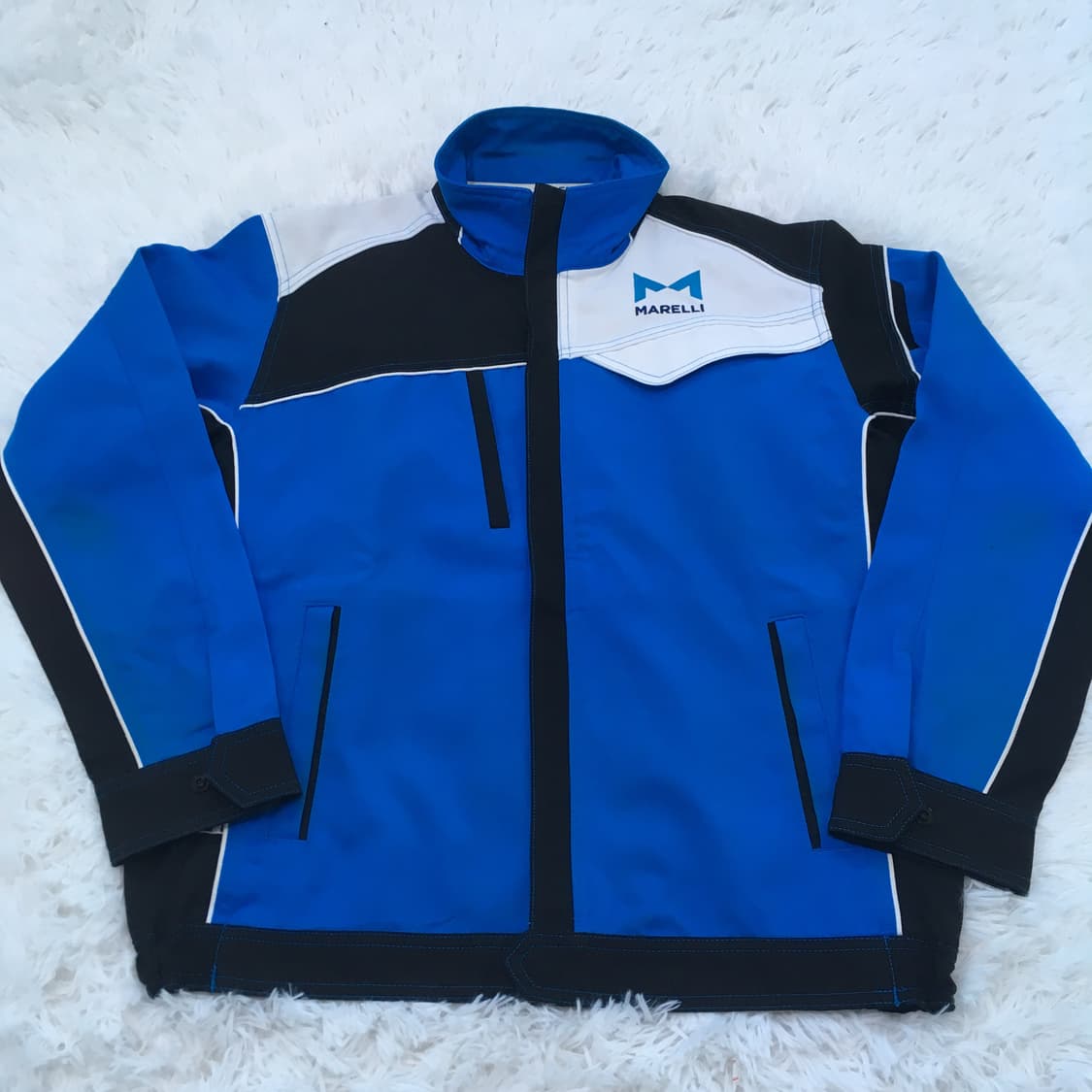 빈티지 블루 루즈 블루종 775 y2k 스트릿 갸루 펑키 일본빈티지  상품이미지1