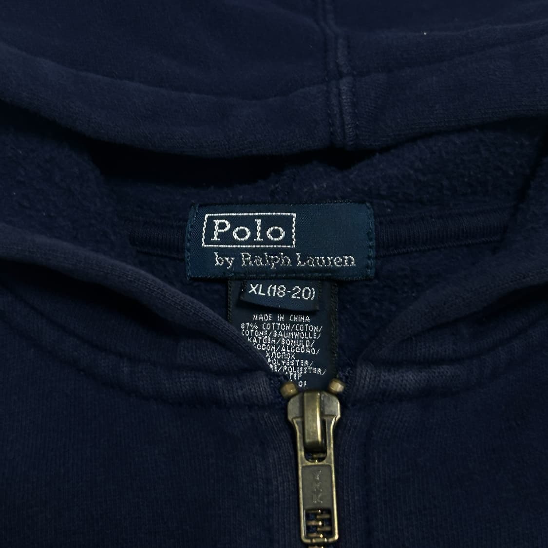 폴로 빅포니 네이비 후드집업 상품이미지6