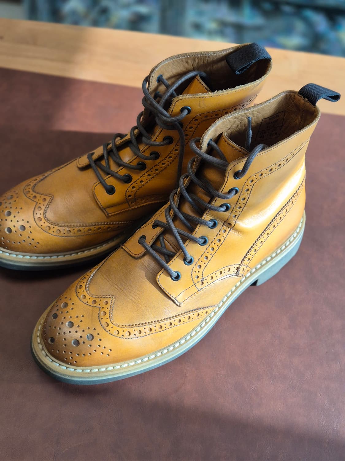 실착용1회 275-280 지안카를로 모렐리 핸드메이드 수제화  상품이미지5