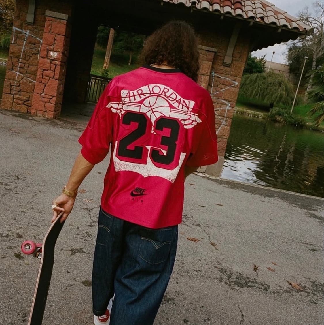 조던 x 리바이스 레드 저지 짐 레드 상품이미지2