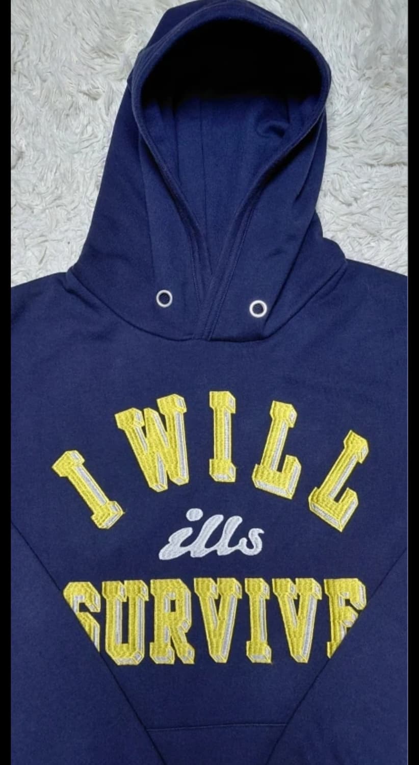 일즈 ILL'S 네이비 후드티 L 상품이미지3