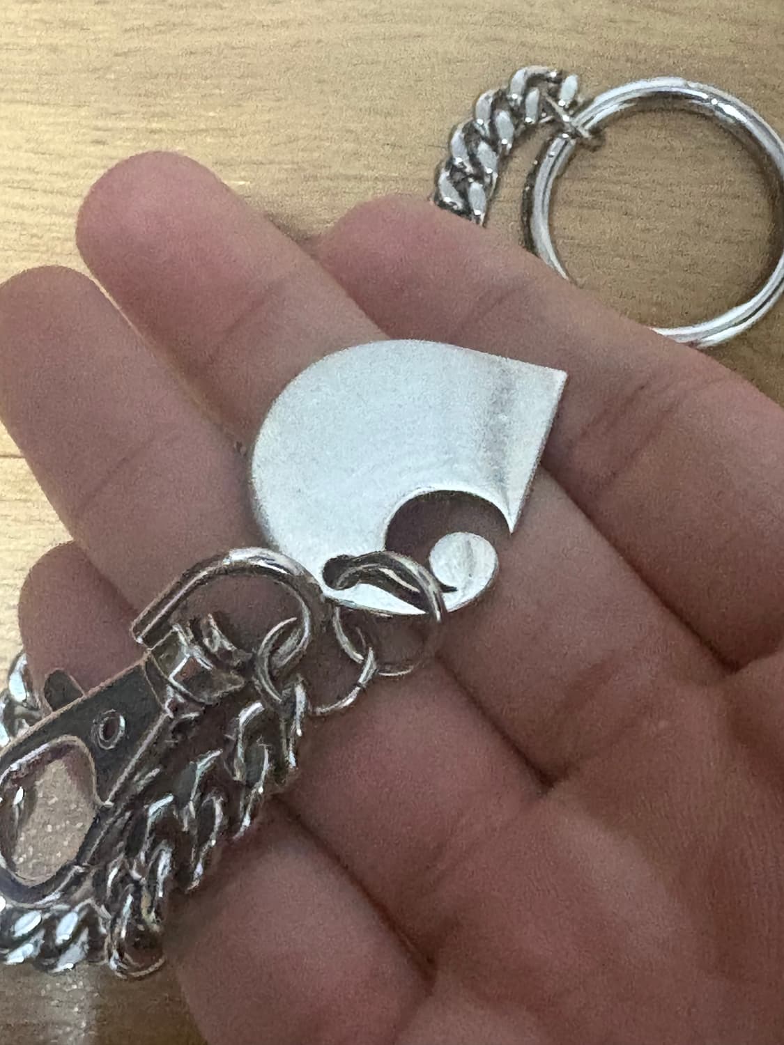 칼하트 쿠반링크 키체인(실버) 상품이미지3