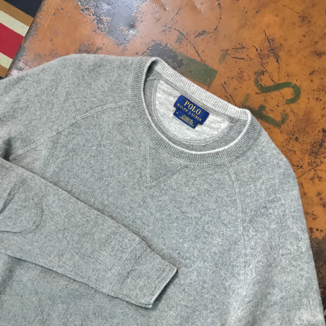 폴로랄프로렌 그레이 메리노 울 니트 남성 102 여성 프리사이즈 상품이미지3