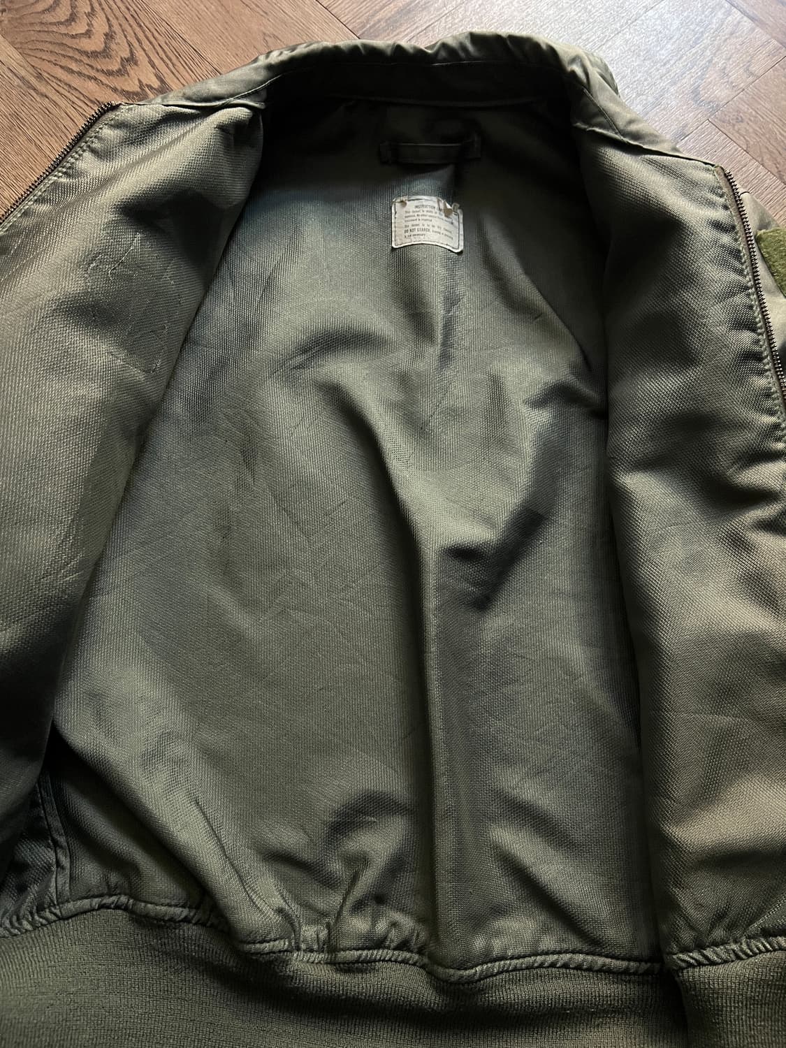 [L]8-90's 오리지널 미 공군 CWU-36P 항공 점퍼 상품이미지8