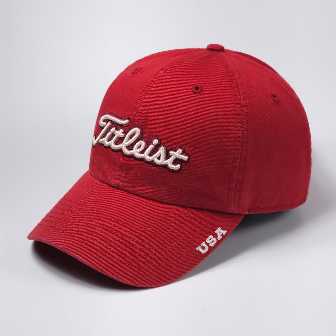 타이틀리스트 USA 레드 볼캡 모자 상품이미지2