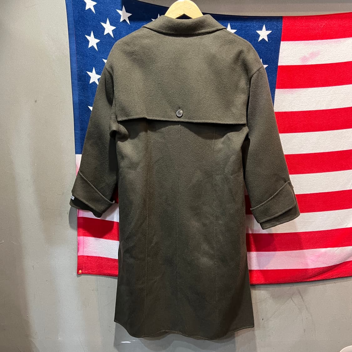 MATILDA 울 더블 코트 카키 상품이미지2