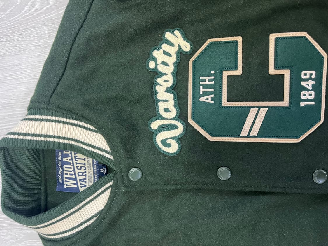 후아유 바시티 누빔점퍼 M(L) 상품이미지2