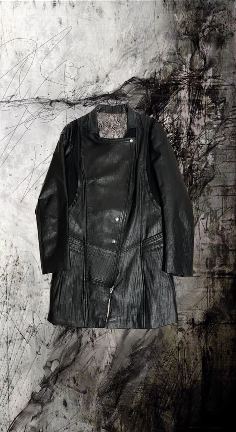 Gothic mood Leather Jacket 상품이미지2