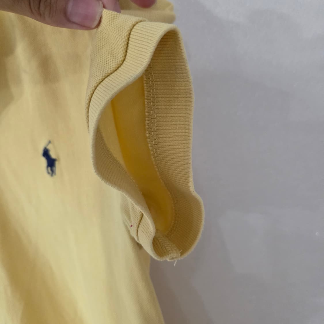폴로 랄프로렌 커스텀 슬림핏 옐로우 XS 상품이미지2