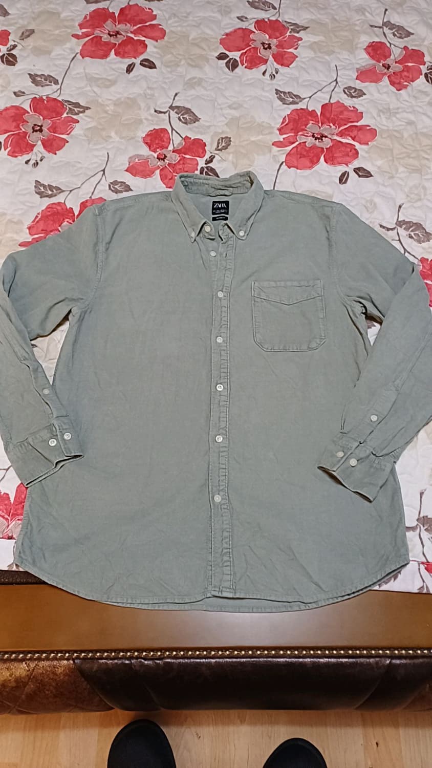 자라 코듀로이남방 L 가슴60 기장81 상품이미지1