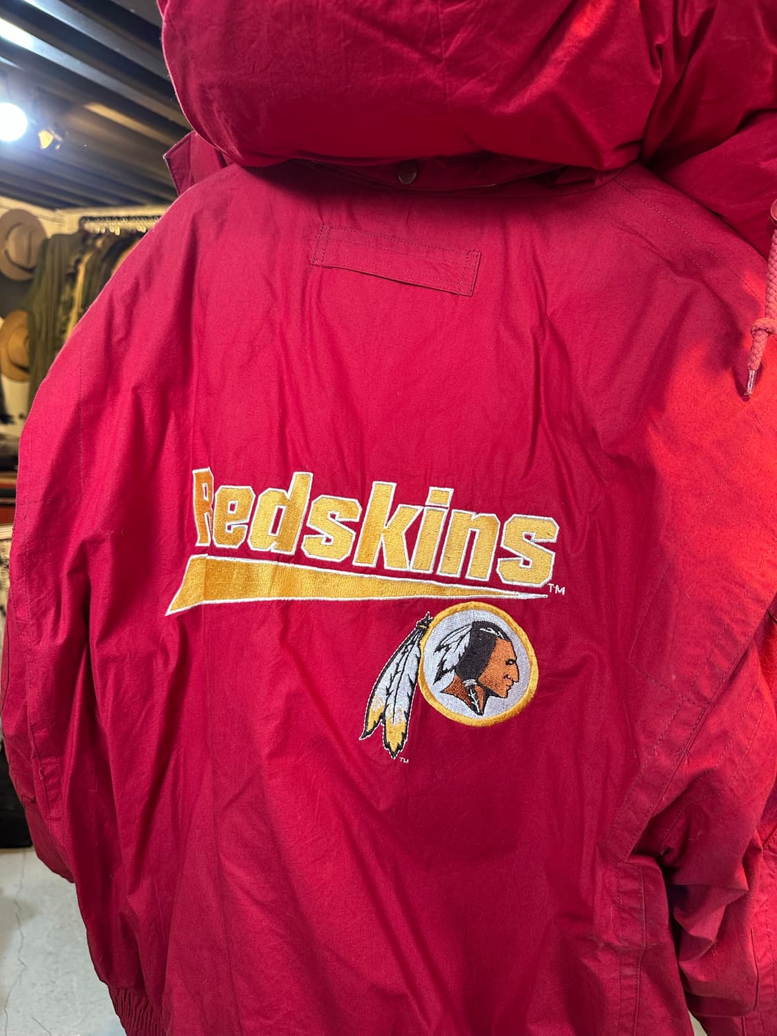 90s NFL 워싱턴 커맨더스 덕 다운 구스 자켓 상품이미지8