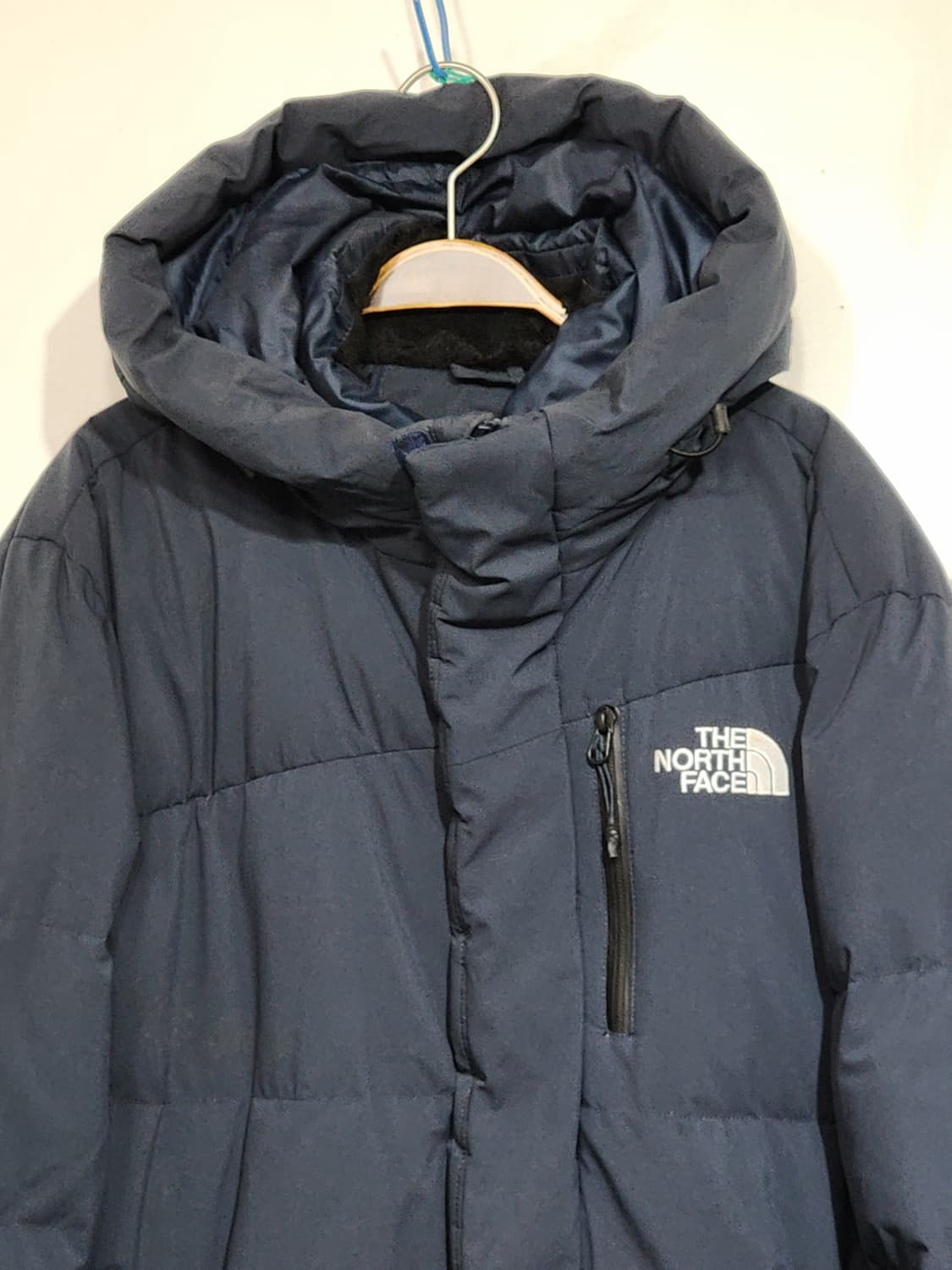 (L) 노스페이스 롱패딩 점퍼 네이비 후드 다운코트  상품이미지2