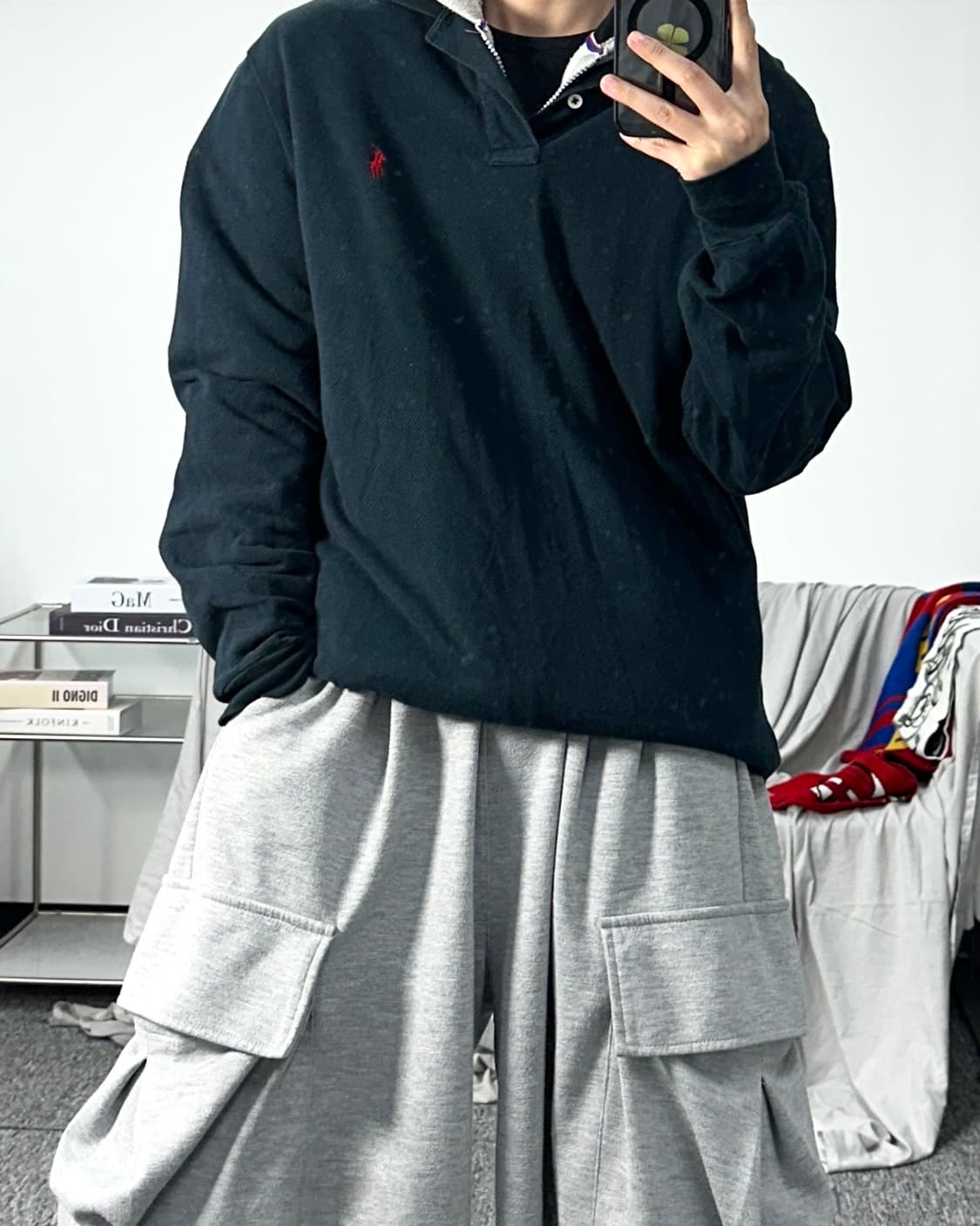 폴로 랄프로렌 레드포니 블랙 pk S 상품이미지3