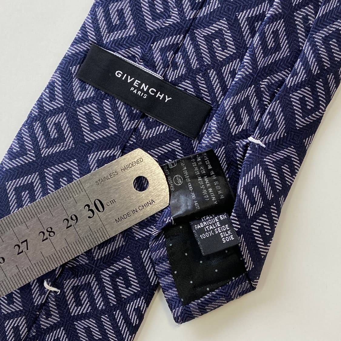 지방시 신형라벨 정품 명품넥타이 (GIVENCHY)8.6cm 상품이미지7