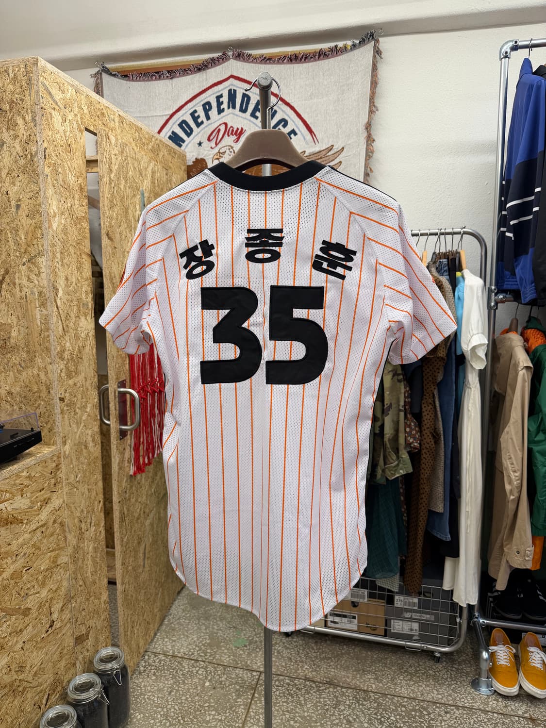 90‘s 빙그레 이글스 홈런왕 장종훈 유니폼 상품이미지5