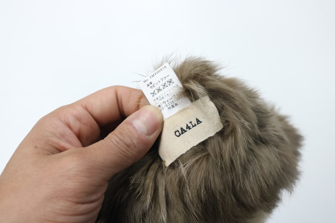 카시라 토끼퍼 그라데이션 퍼 비니 상품이미지7