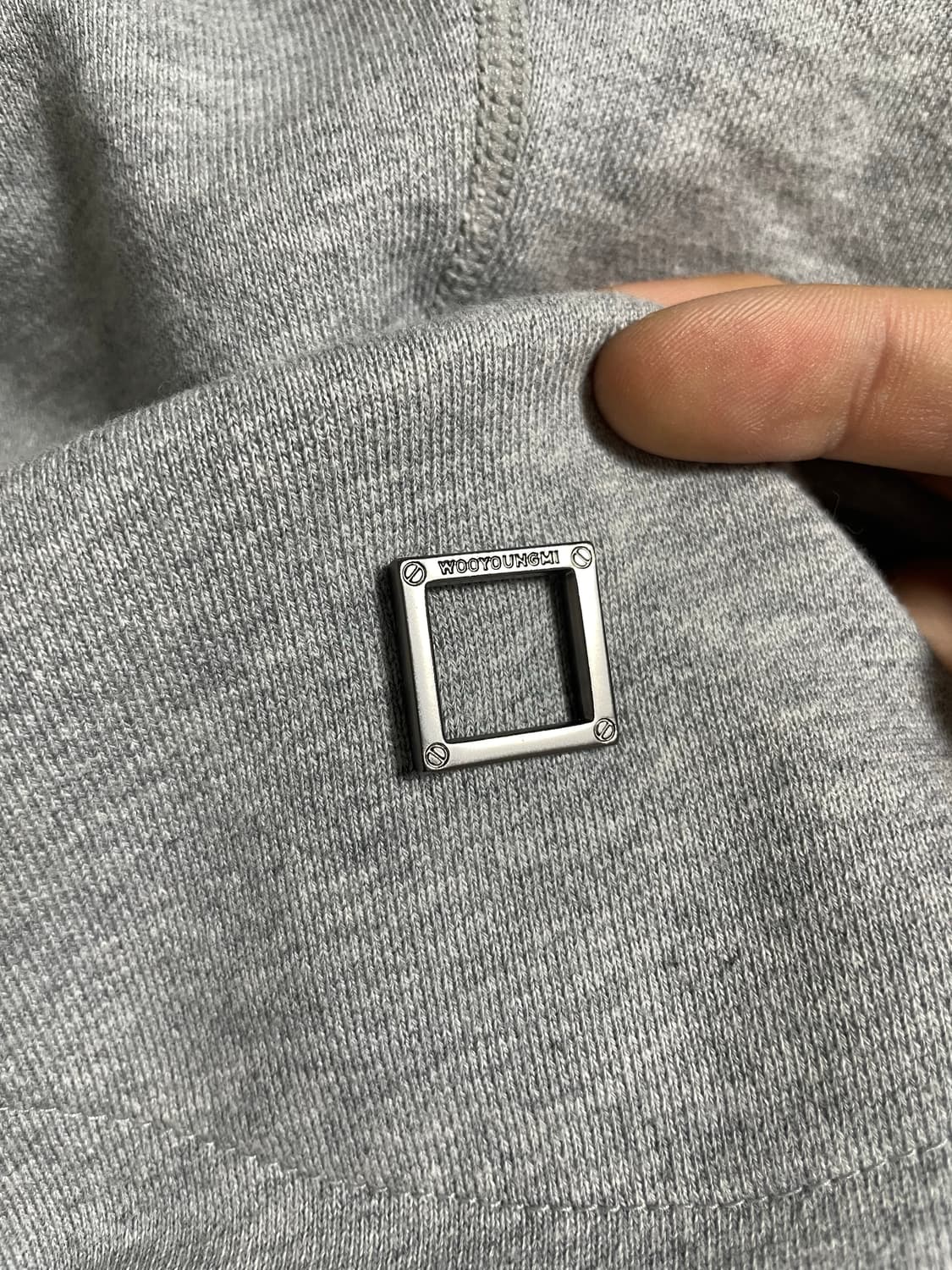 우영미 백로고 후드티 [52] 상품이미지5