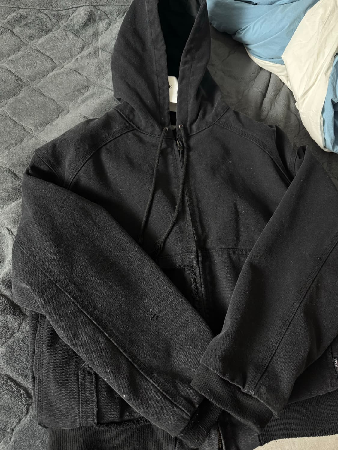 etce 빈티지 워크 후드 자켓 L 상품이미지1