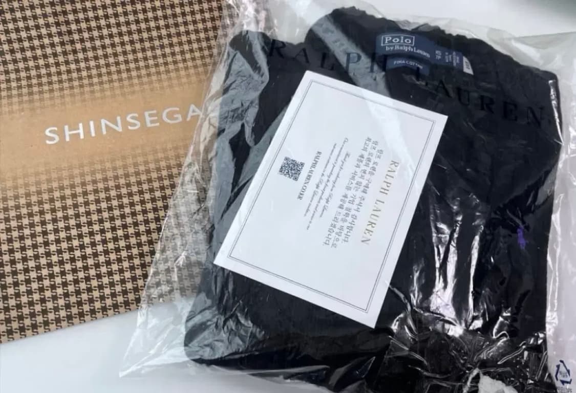 (백화점 정품) 폴로 니트 여성용xs 상품이미지3