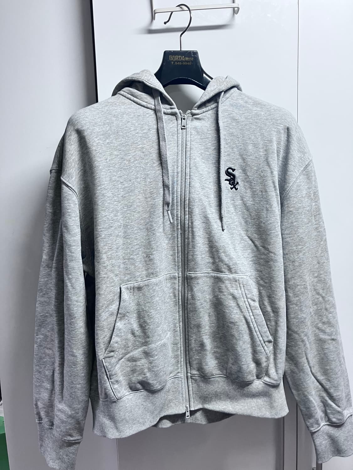 MLB 뉴에라 시카고 화이트 삭스 후드집업 M  상품이미지1