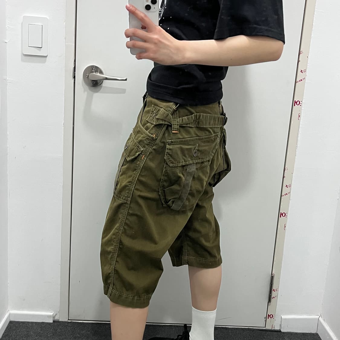 Edwin 에드윈 카고 카프리 팬츠 반바지 상품이미지2