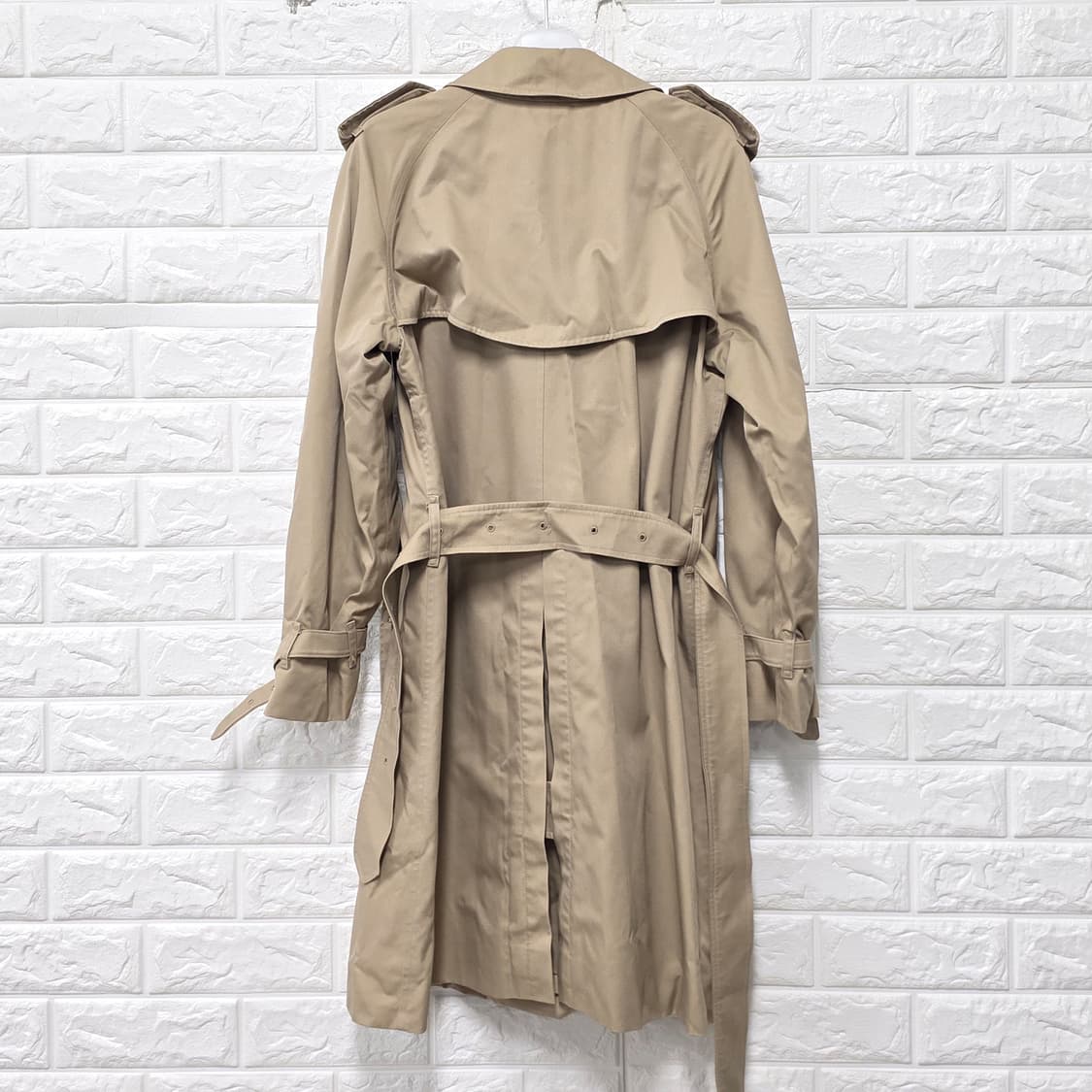 택포_ 버버리 런던 더블 트렌치 코트M 상품이미지4