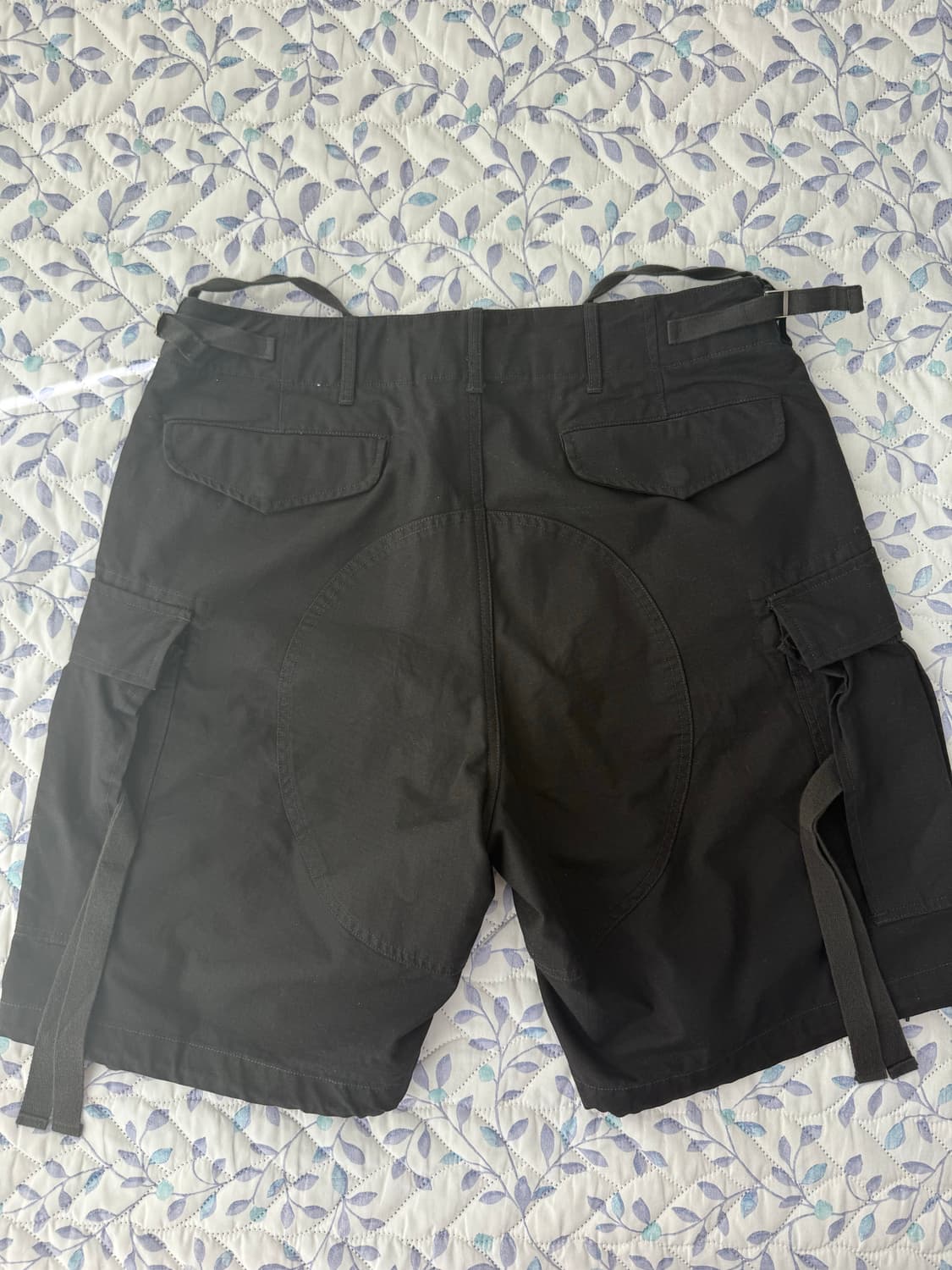 [M] 아웃스탠딩 M51 WIDE CARGO SHORTS_BLACK 상품이미지3