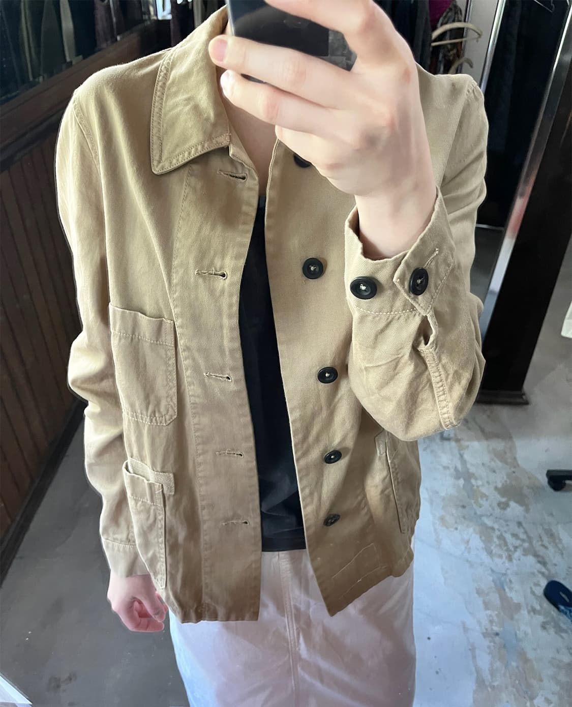 MHL cotton beige kacket 상품이미지9