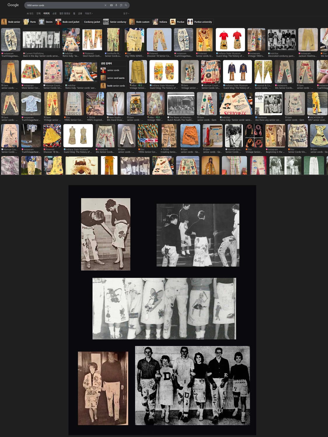 폴로 랄프로렌 1974 그래피티 시니어 코듀로이 팬츠 상품이미지5