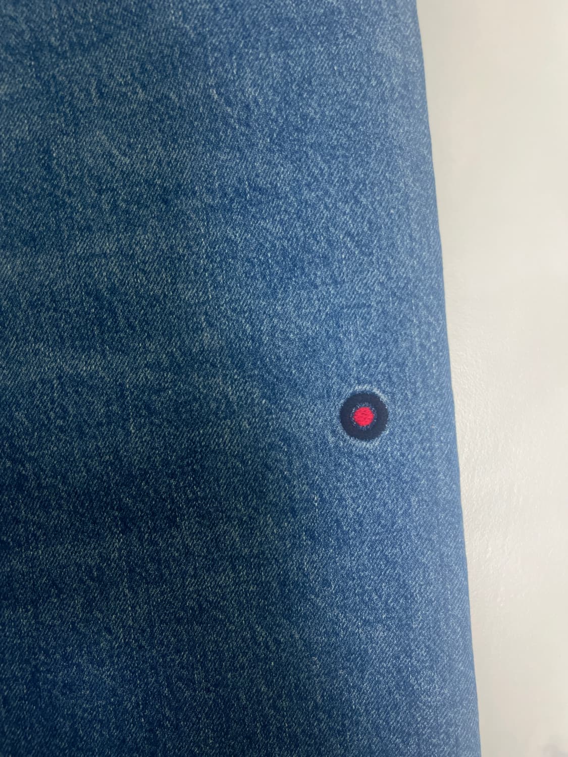 [황금기장/수선완료] 자라 x 루이지 콜라보 배기 진 미디움 블루 (L- 상품이미지4