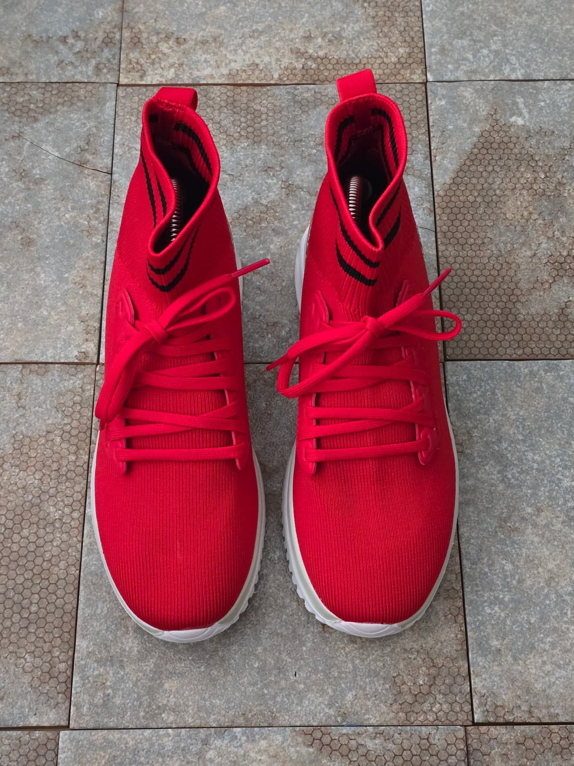 (240)디스커버리 에일리 하이퍼 니트 1.0 레드 상품이미지2