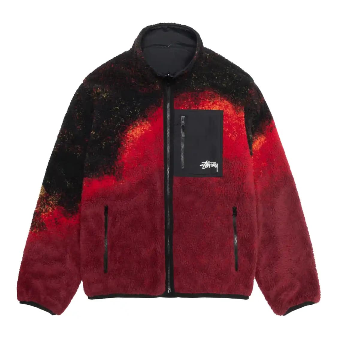 새상품 스투시 쉐르파 리버시블 자켓 후리스 상품이미지2