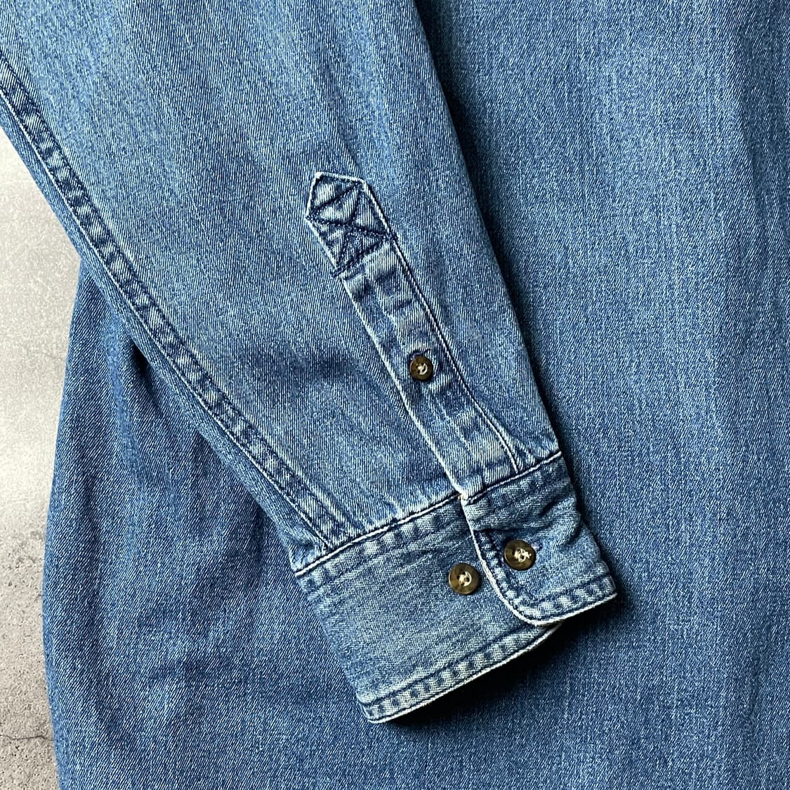 FADED GLORY 빈티지 코튼 데님 셔츠 A00459 상품이미지6