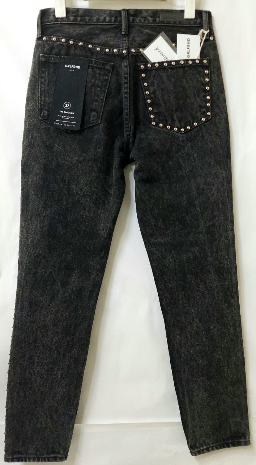 걸프렌드 크롬 흑 청바지 27 상품이미지2