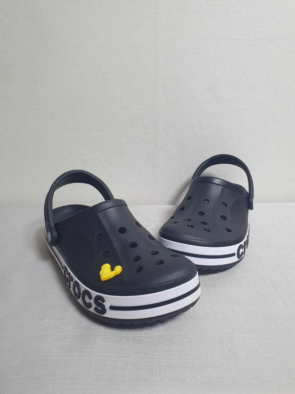 크록스 바야밴드 클로그 블랙화이트 270mm 상품이미지3