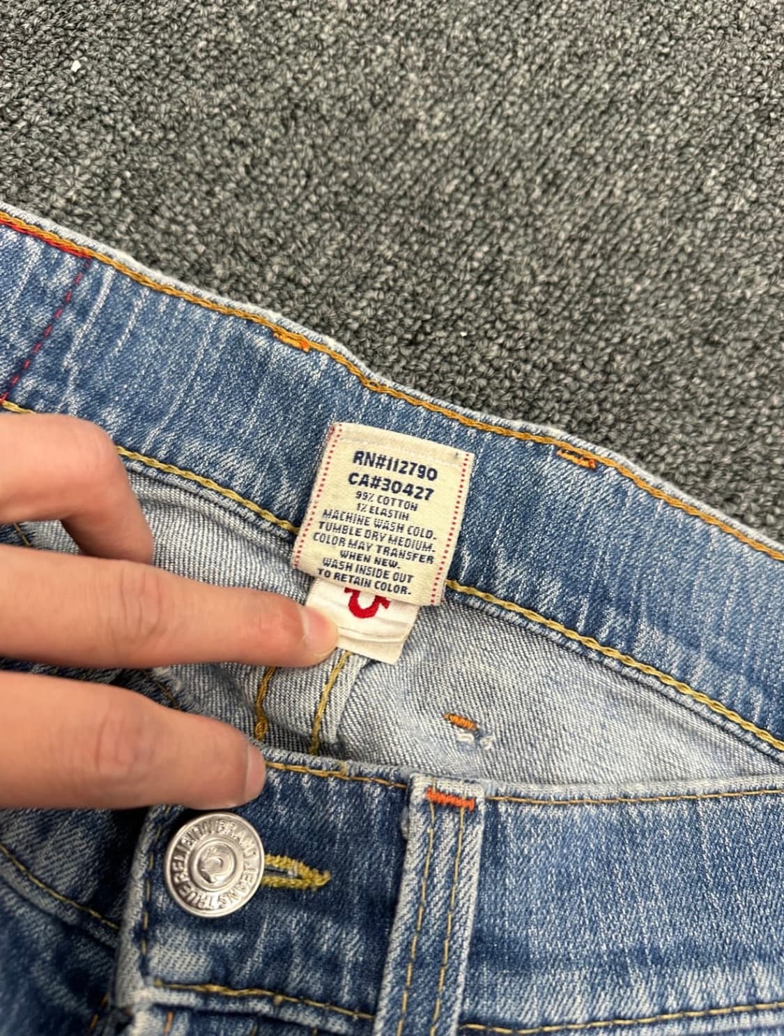 33) 트루 릴리전 LOGAN 데님 상품이미지9