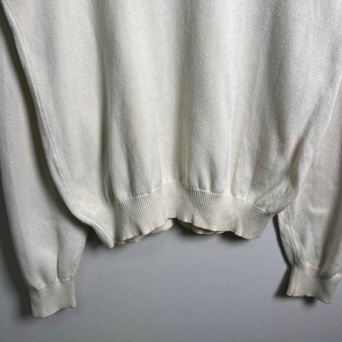 조르지오 아르마니 아이보리 폴로 니트 M 상품이미지5