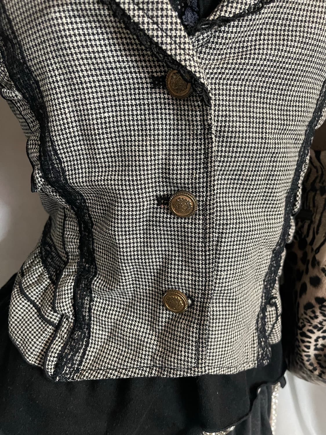 Axes femme vest 엑시즈팜 후드 베스트 공겜여주 상품이미지4