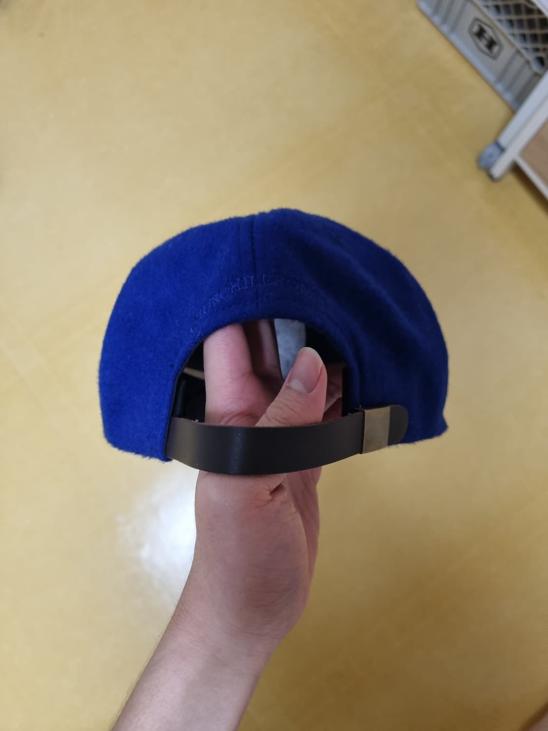 처칠롬퍼 울 볼캡 모자 블루 상품이미지2