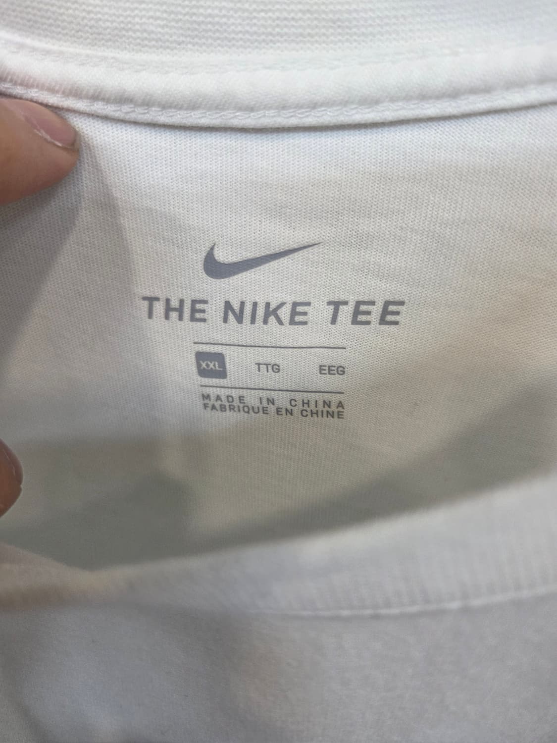 나이키 슈박스 프린팅로고 반팔 L xl 상품이미지3