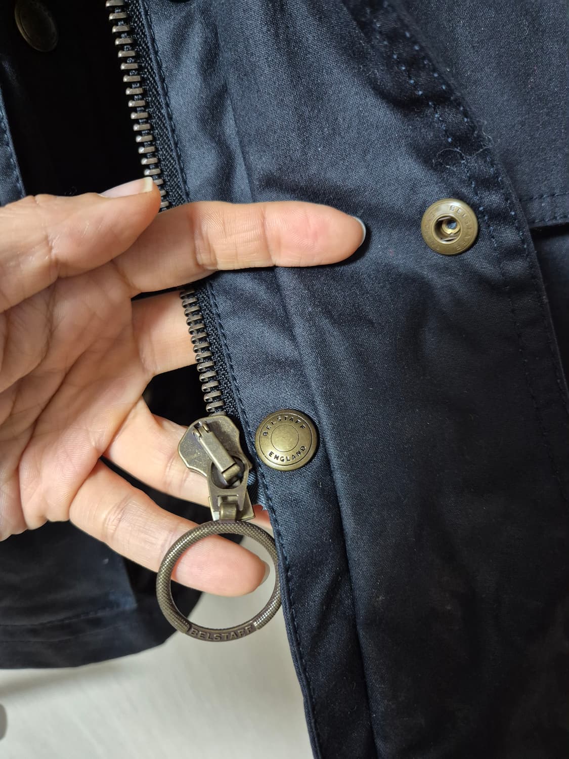 (정품) 벨스타프  Belstaff 필드마스터 왁스 코튼 자켓 36 상품이미지7