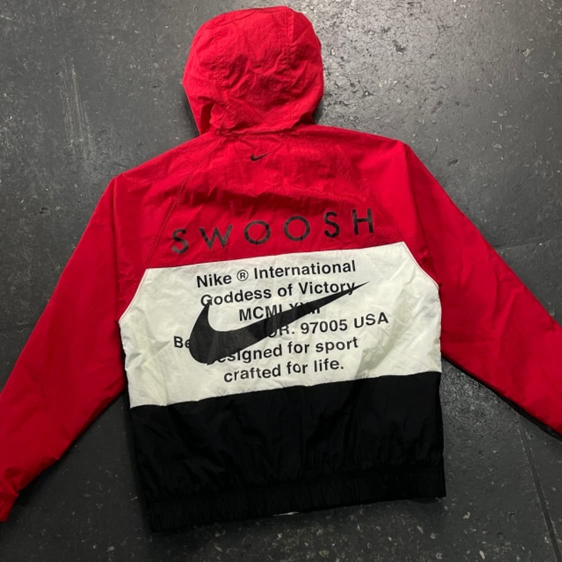 95-100 나이키 더블스우시 바람막이 상품이미지5