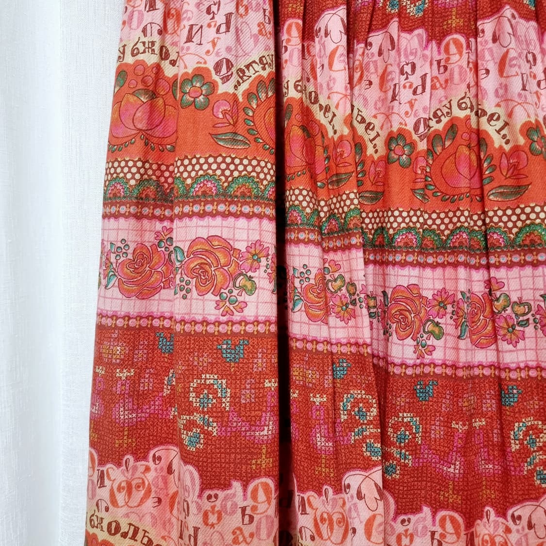 Oilily 오일릴리 플라워패턴 스커트 치마 (26-27인치쯤/표기36) 상품이미지4