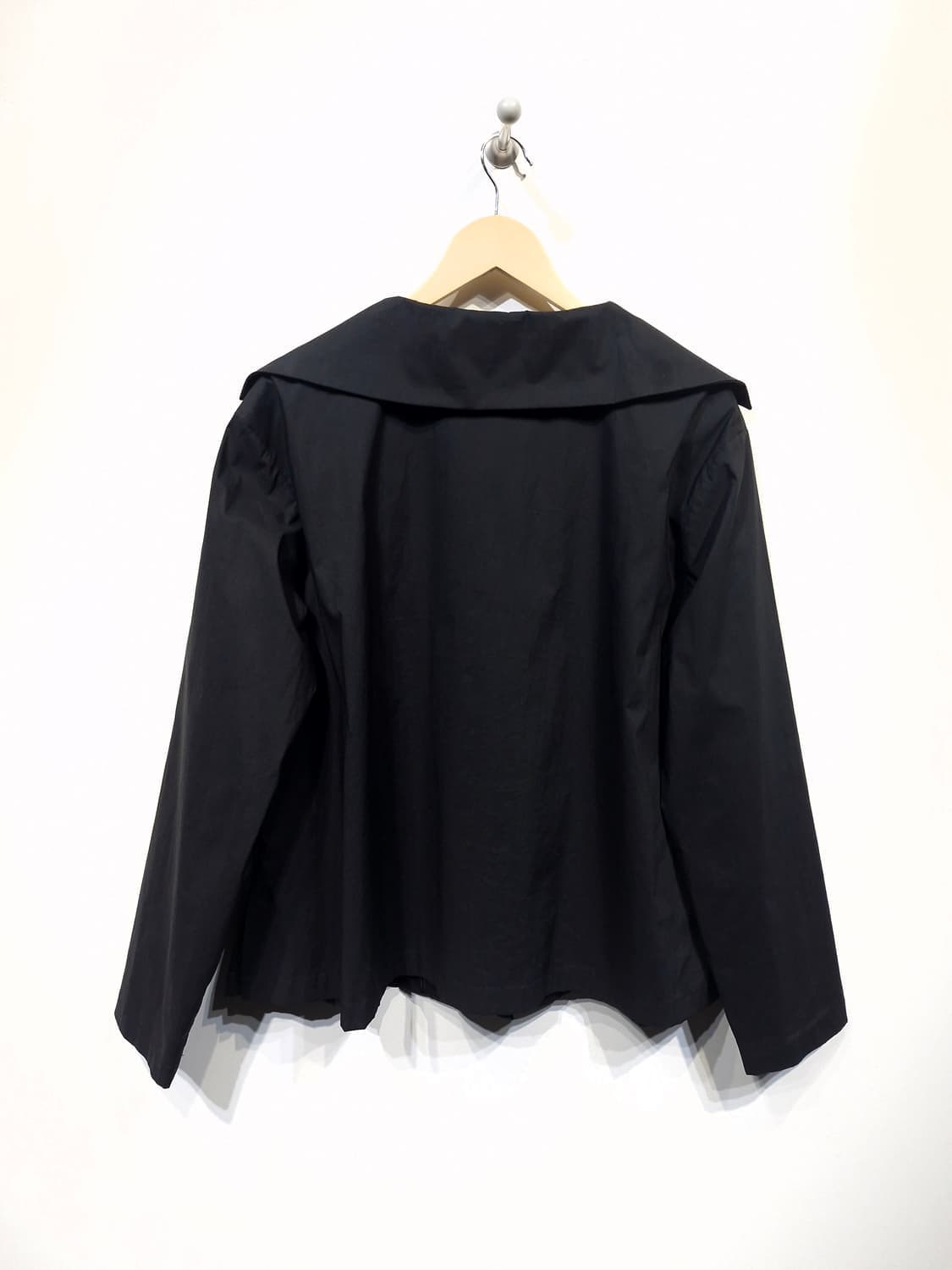 르17셉템버 오픈카라 셔츠 블랙[F] 상품이미지2