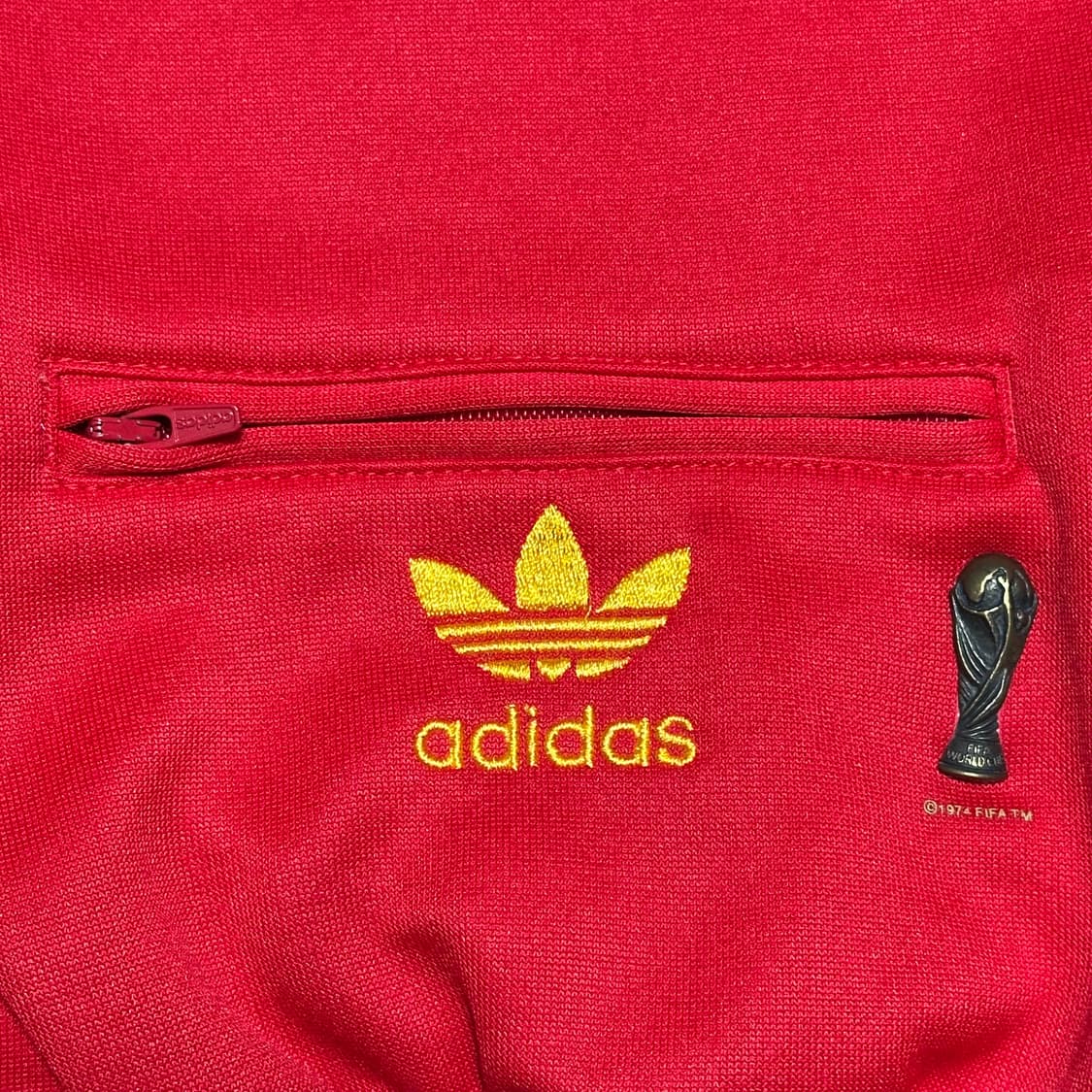 100 아디다스 스페인 국가대표 레드 트랙탑 상품이미지5