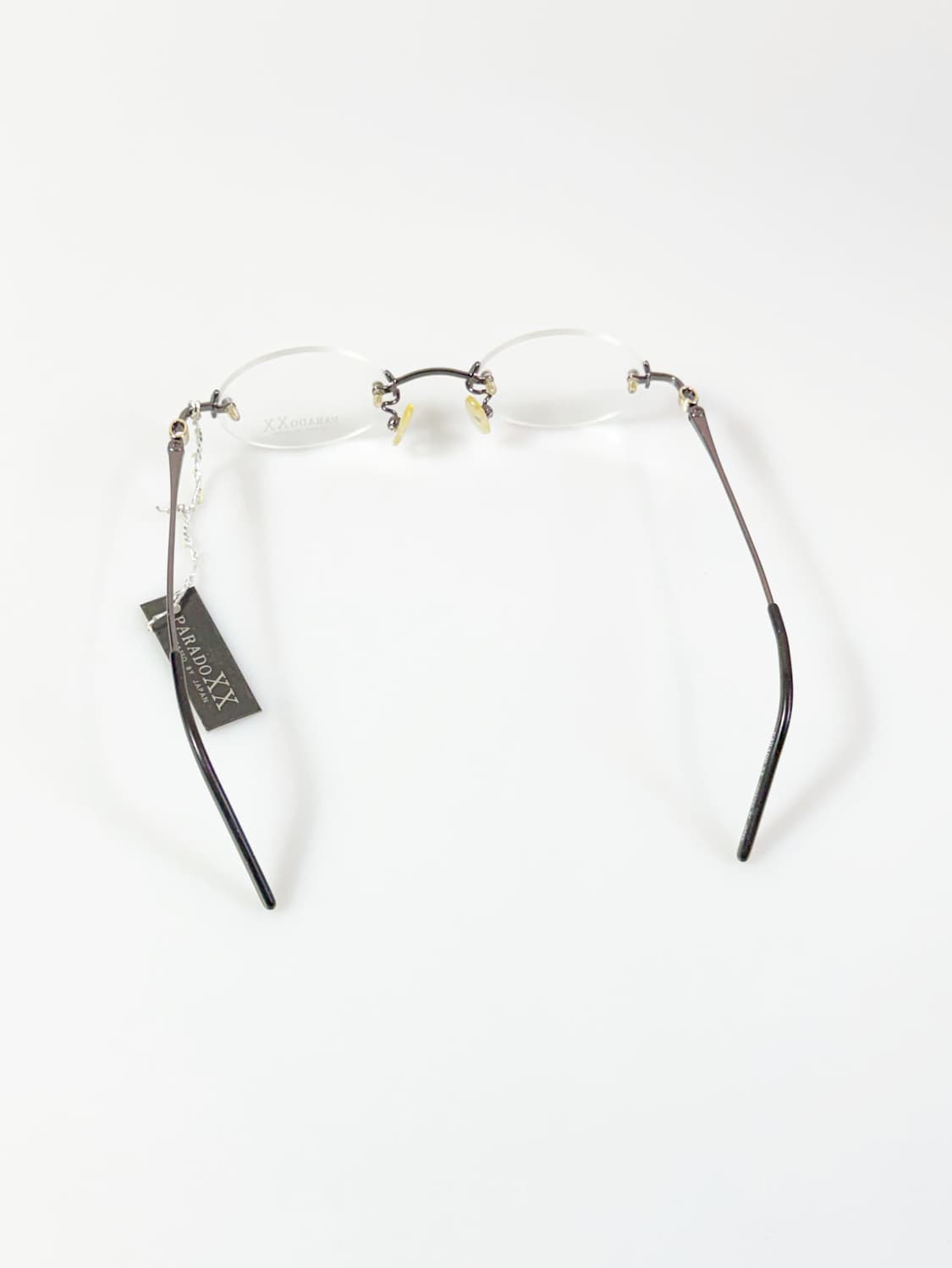 PARADOXX 무테 오벌 메탈 프레임 빈티지 안경 상품이미지5