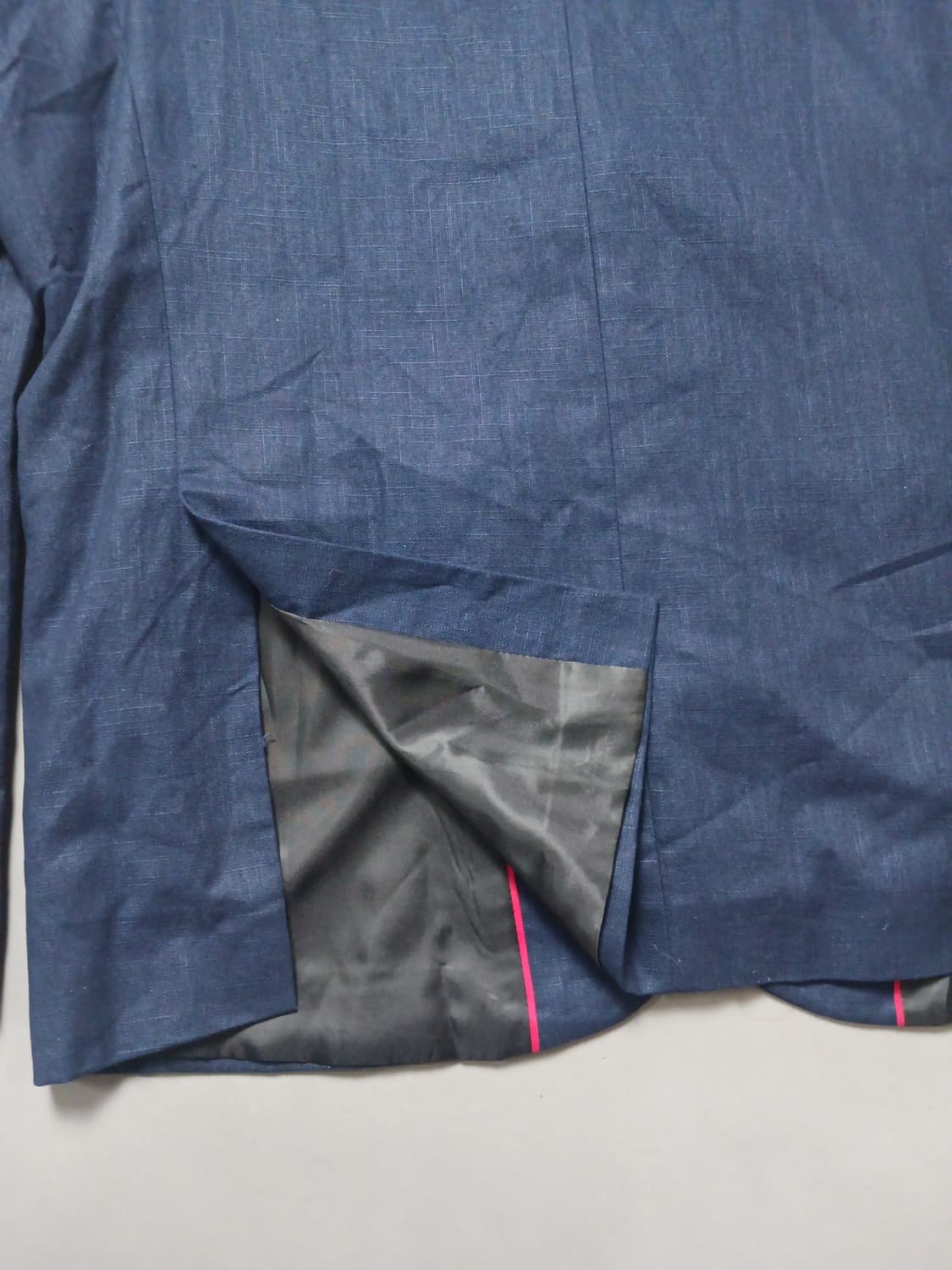 [2XL] 패턴 린넨 투버튼 블레이저 자켓 상품이미지10